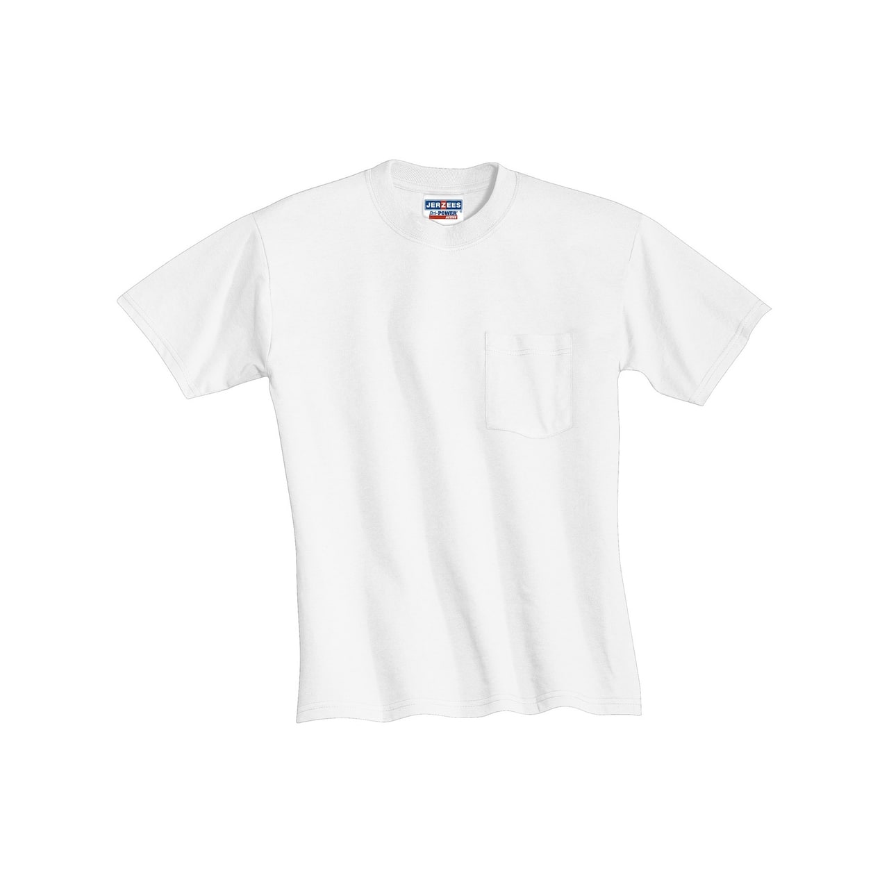 JERZEES® DRI-POWER® 50/50 Cotton/Poly Pocket T-Shirt